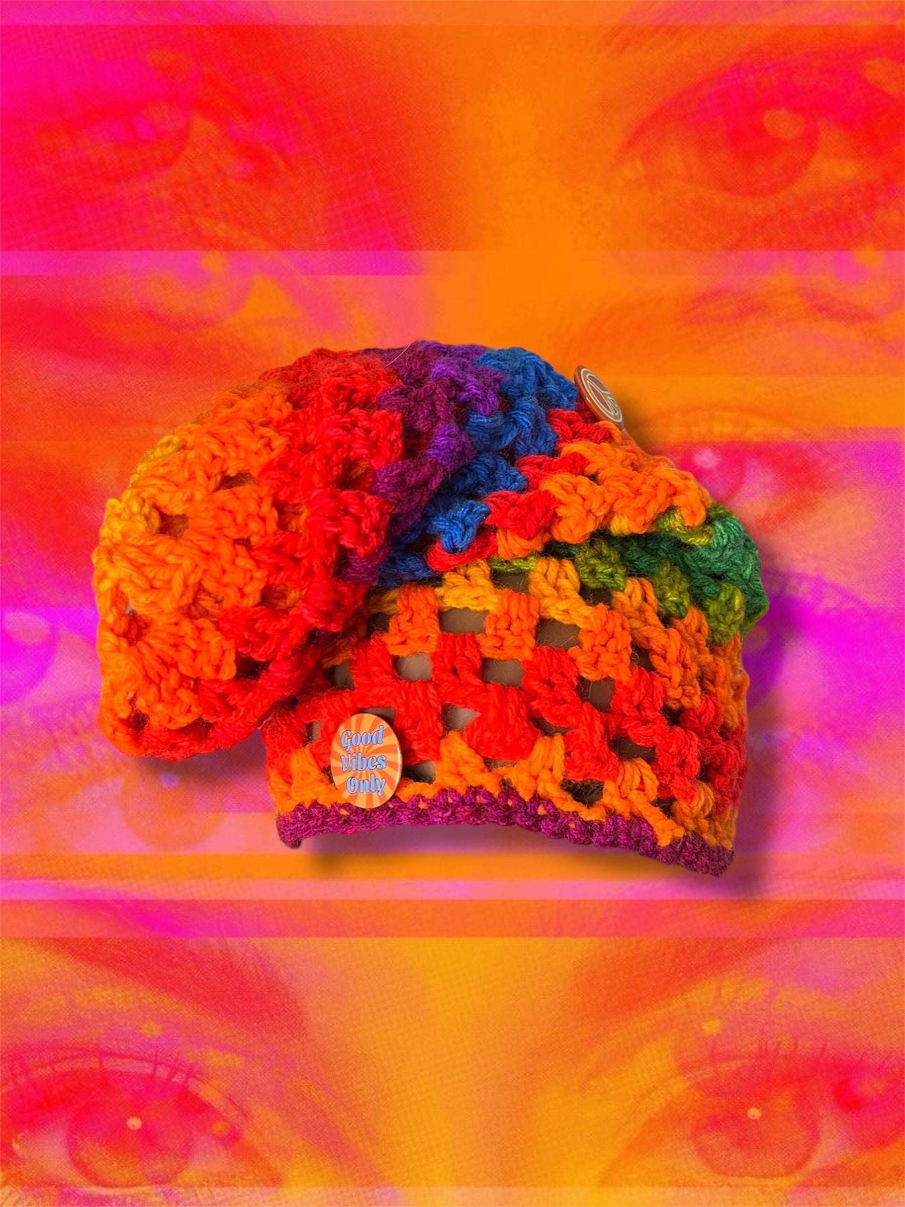 ☻ THE “JUST VIBE” SLOUCH BEANIE